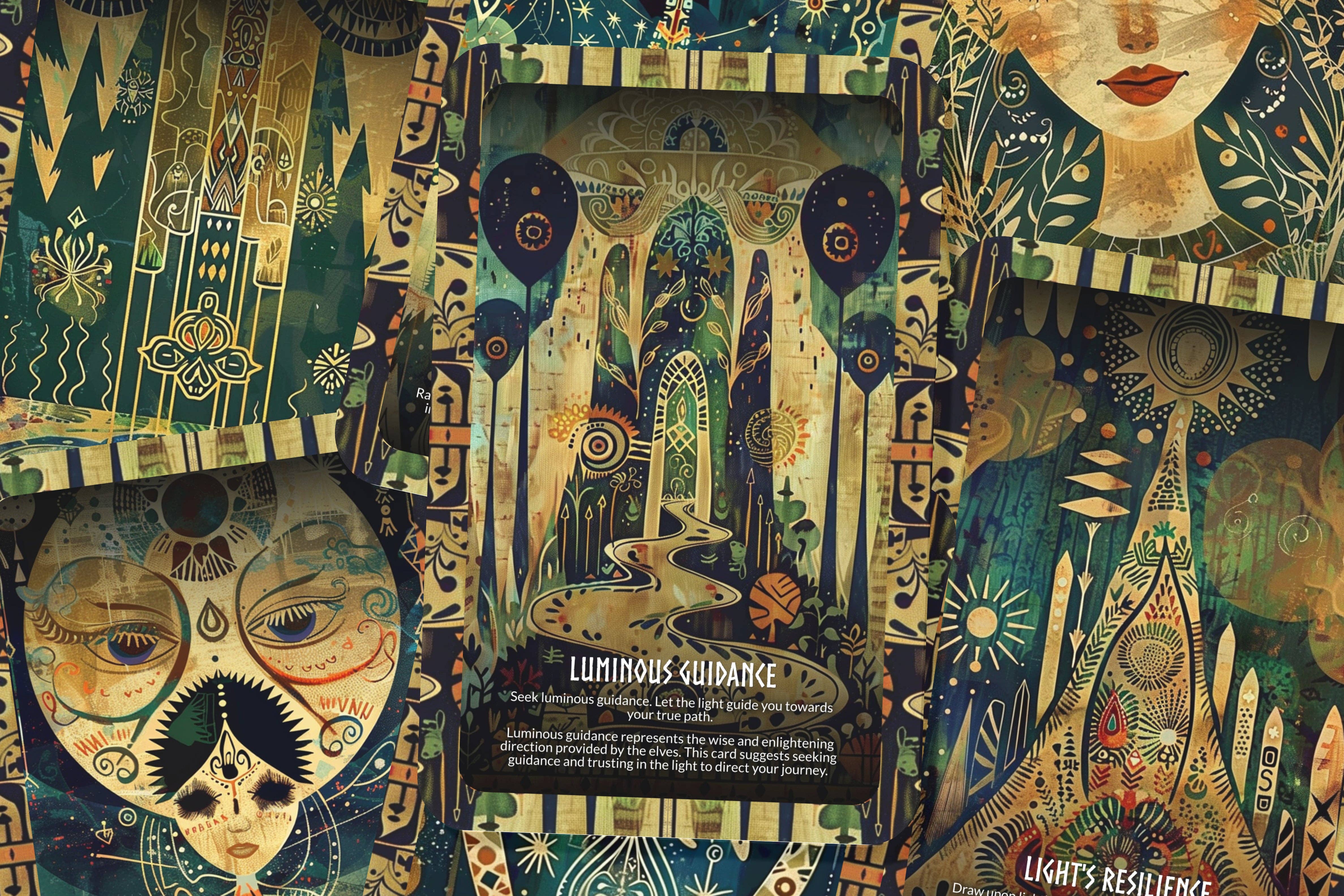 IBIZA TAROT - Wholesale Tarot Cards - Alfheim Light Oracle Cards - Ethereal Beauty Exploration9