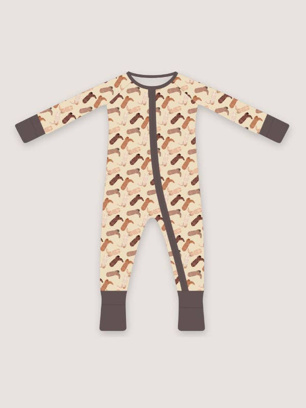 (PREORDER SPRING) Bamboo Loungewear | Brown Boots for wholesale by Bleu & Co