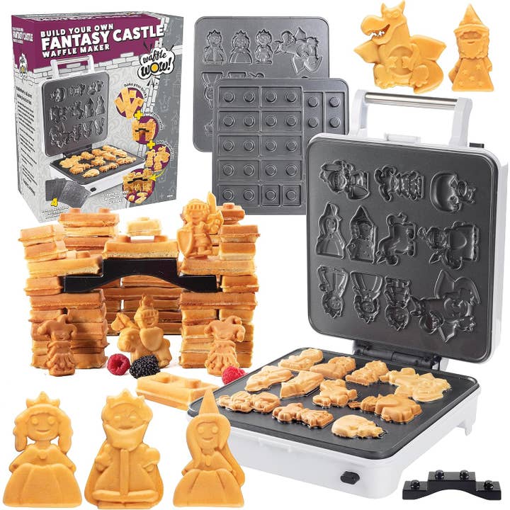 Waffle Wow! Fantasy Castle Våffeljärn för wholesale av Waffle Wow