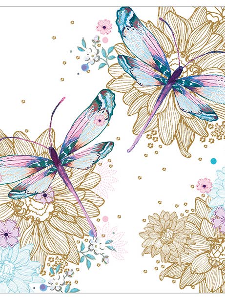 PIZAZZ LIMITED EDITION LPZL59 BLUE DRAGONFLY for wholesale by Nigel Quiney Publications Ltd