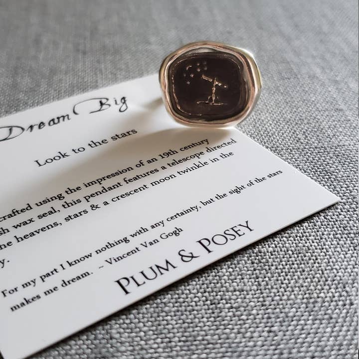 Dream Big Ring - Anillo de cera para venta al por mayor de Plum and Posey