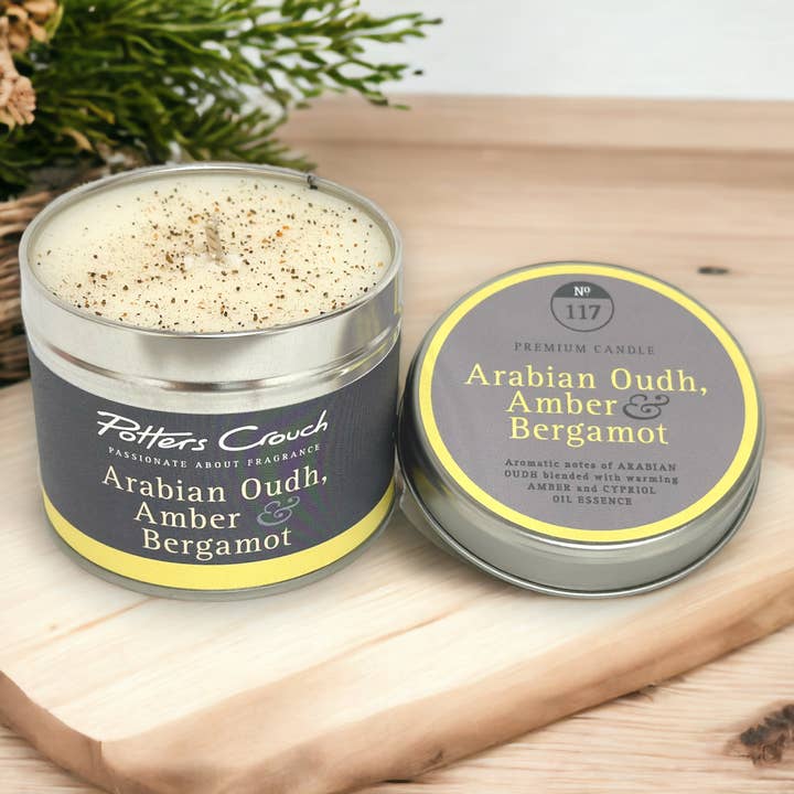 Arabian Oudh & Amber Candle for wholesale by Potters Crouch Candles