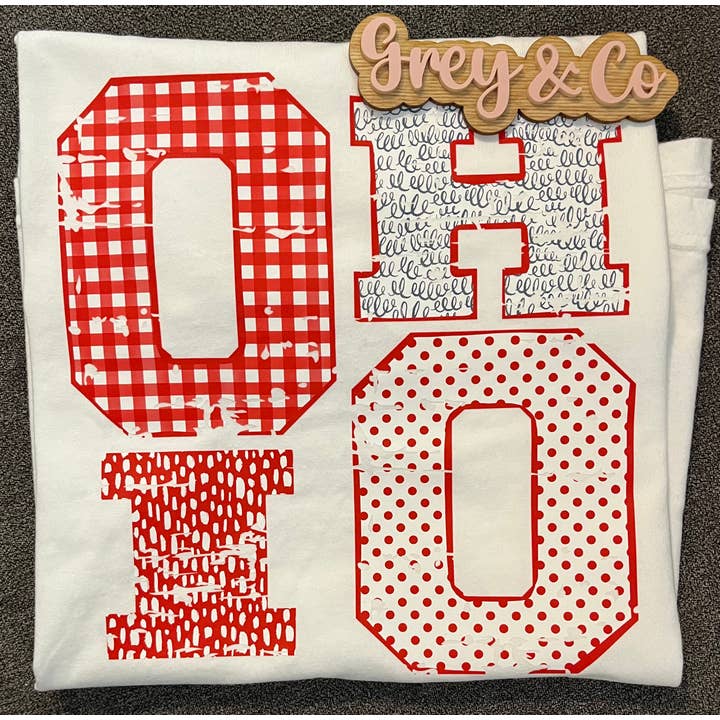 Grey&Co - Wholesale T-Shirt (Graphic) - Women's - Ohio Tee4