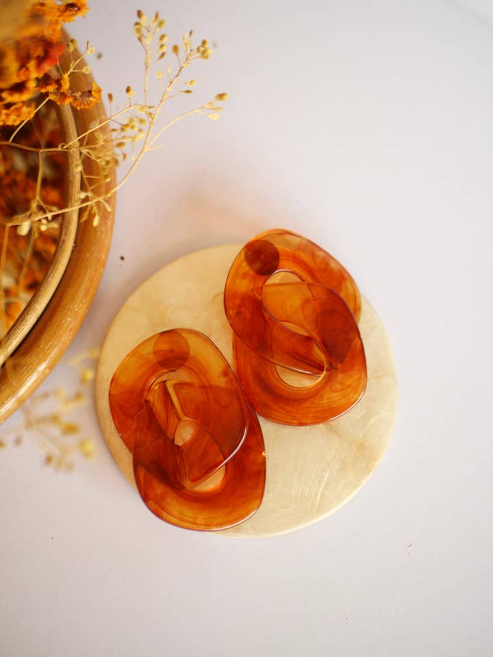 Schwan-Ohrringe für den Großhandel von Azeria Création