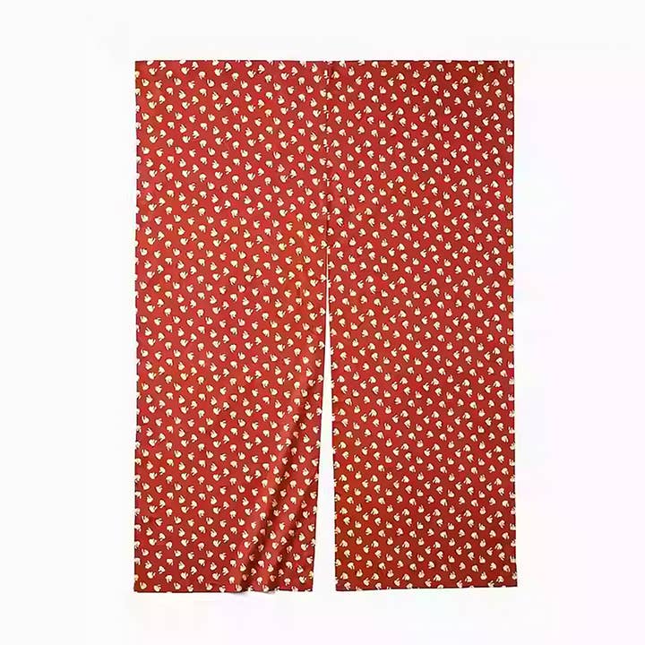 MinoCraft - Wholesale Curtain - Japanese cotton noren with semi-transparent two-panel design2