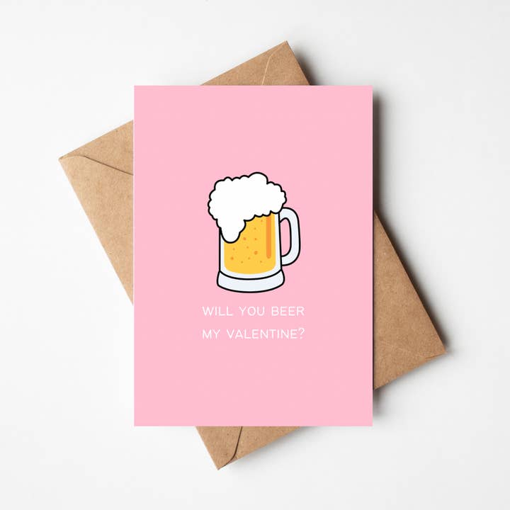 Kommer du att öla min valentin? för wholesale av Howdy Stranger Studio