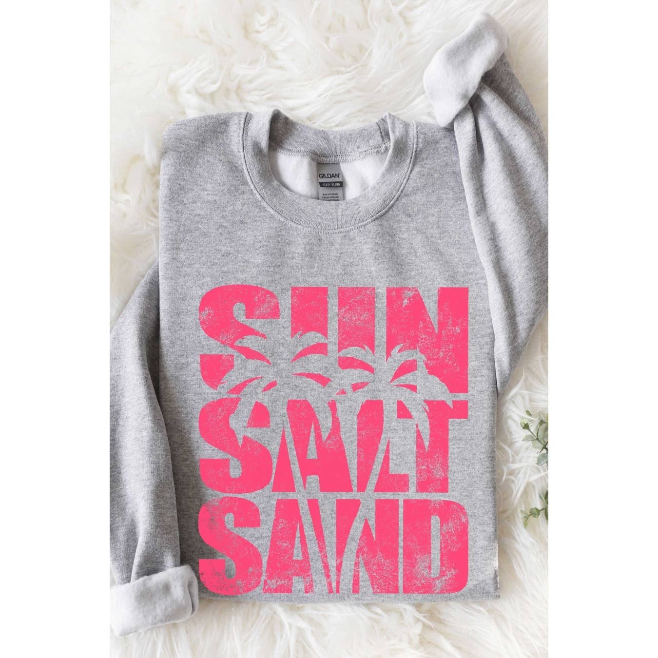 BLUME & CO. - Wholesale Graphic Sweatshirt - Women's - SUN SALT SAND Graphic Sweatshirt1