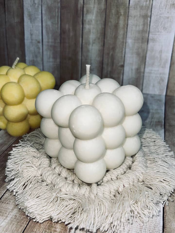 Bubble Candle for wholesale by AGAPE ARTISAN CANDLES