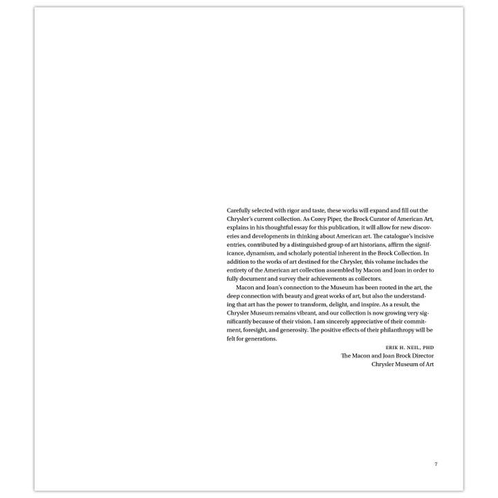Chrysler Museum of Art - Wholesale Display Book - A Shared Vision: The Macon and Joan Brock Collection of American Art5