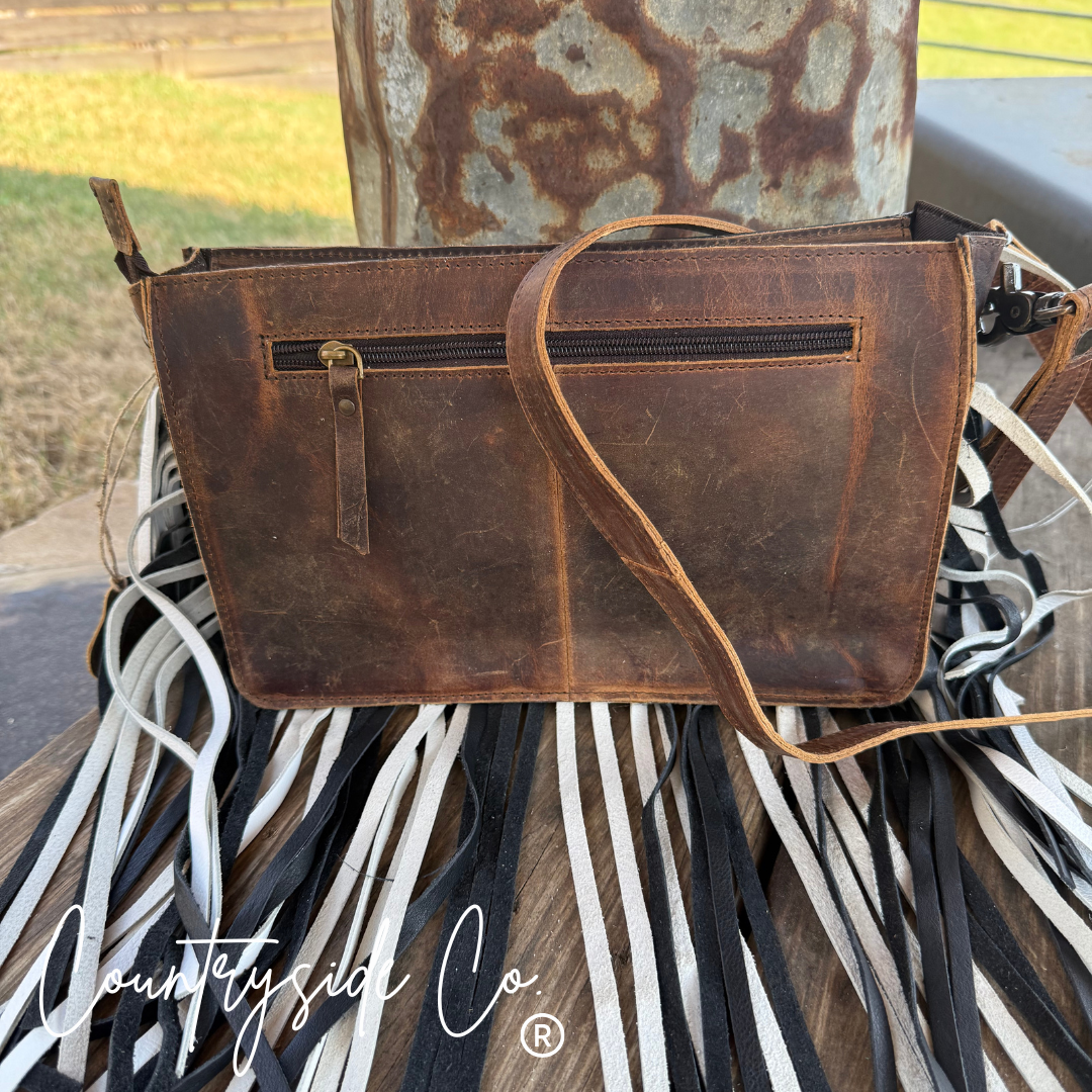 Texas Western Cowhide Bags and More - Wholesale Crossbody bag – Women's - Urban Luxe Leather Checkered Purse4