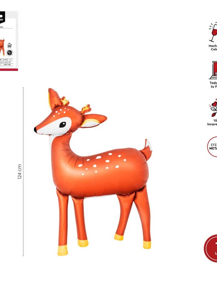 Reno Shape Balloon for wholesale by Mis Globos