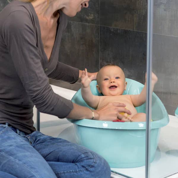 BEABA Onda Baby Bath Tub - Turquoise for wholesale by BEABA & Childhome