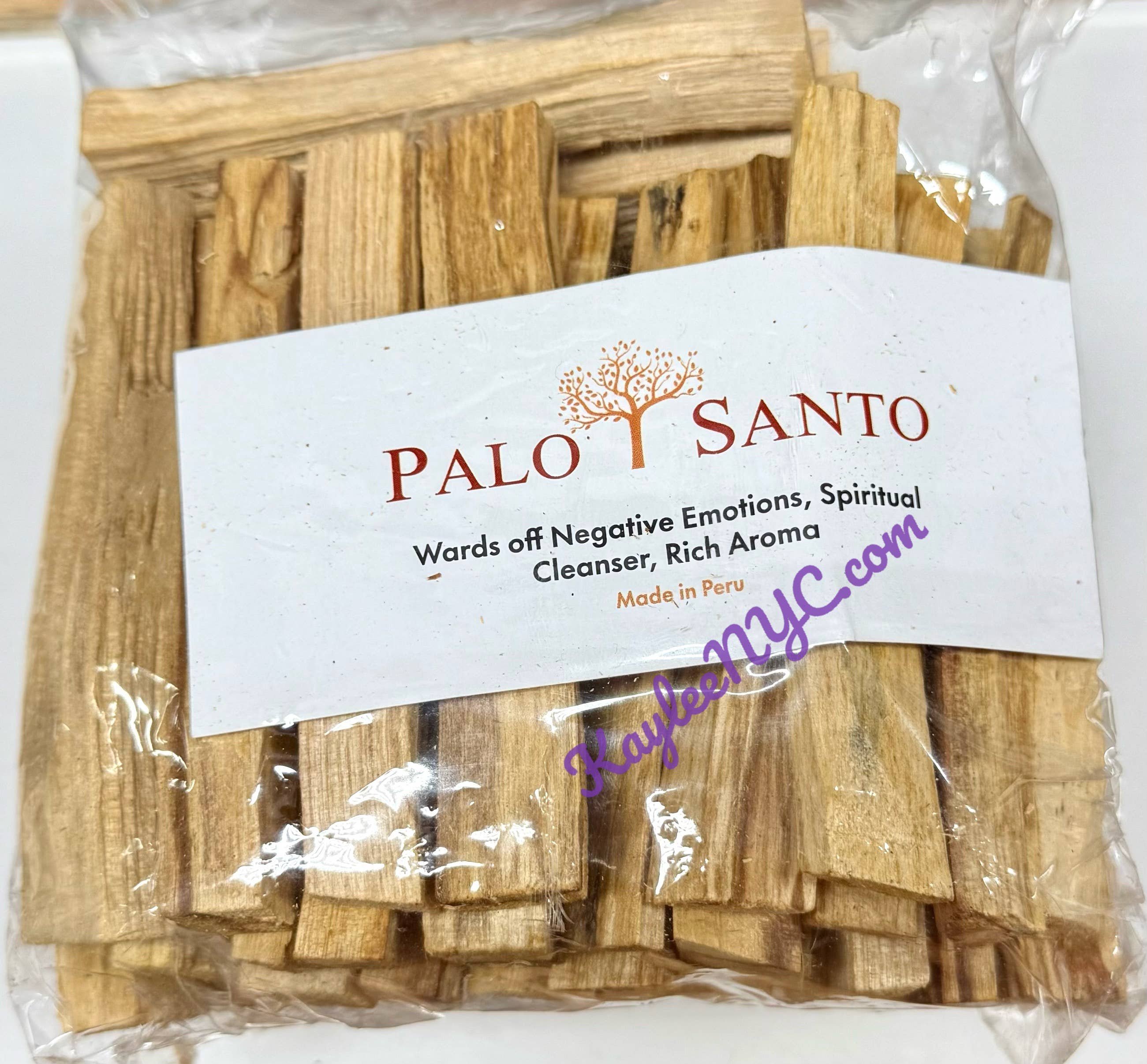KayleeNYC – Incenso por atacado – Madeira Natural de Palo Santo para Energia Curativa 0,9 a 1 kg3