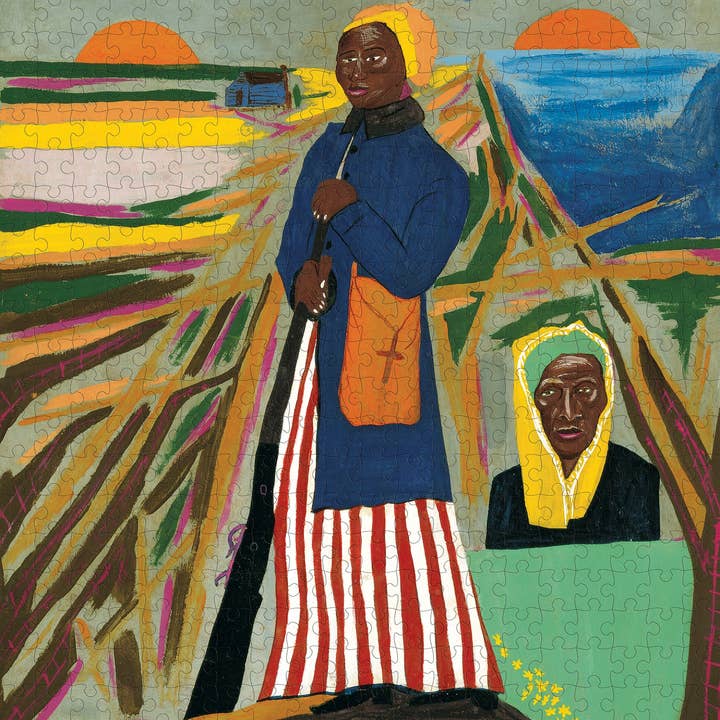Pomegranate - Wholesale Puzzle - Adult - William H. Johnson: Harriet Tubman 500-Piece Jigsaw Puzzle