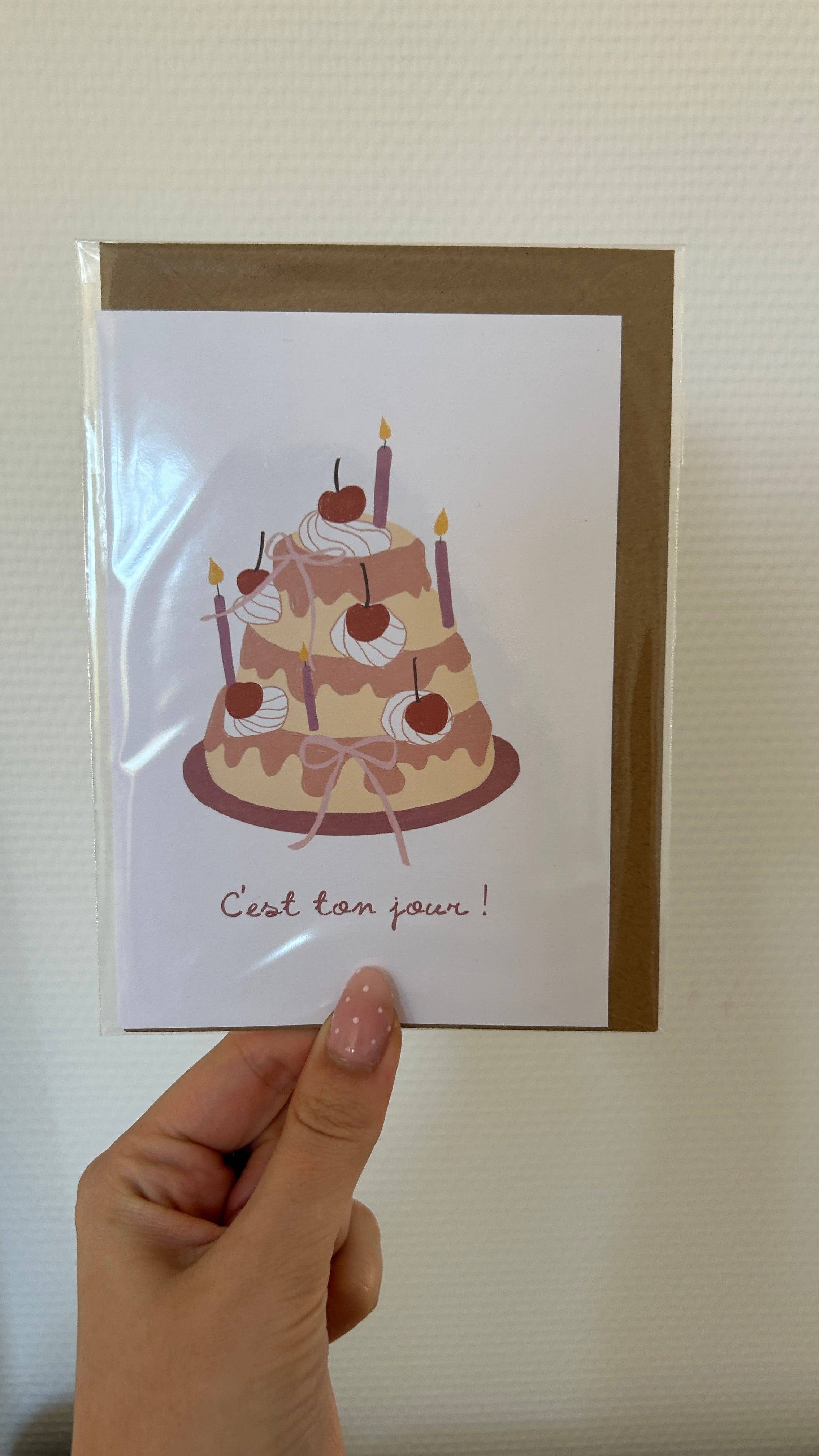 Nany Craft Shop - Wholesale Birthday card - Greeting card It's your day 🎂1