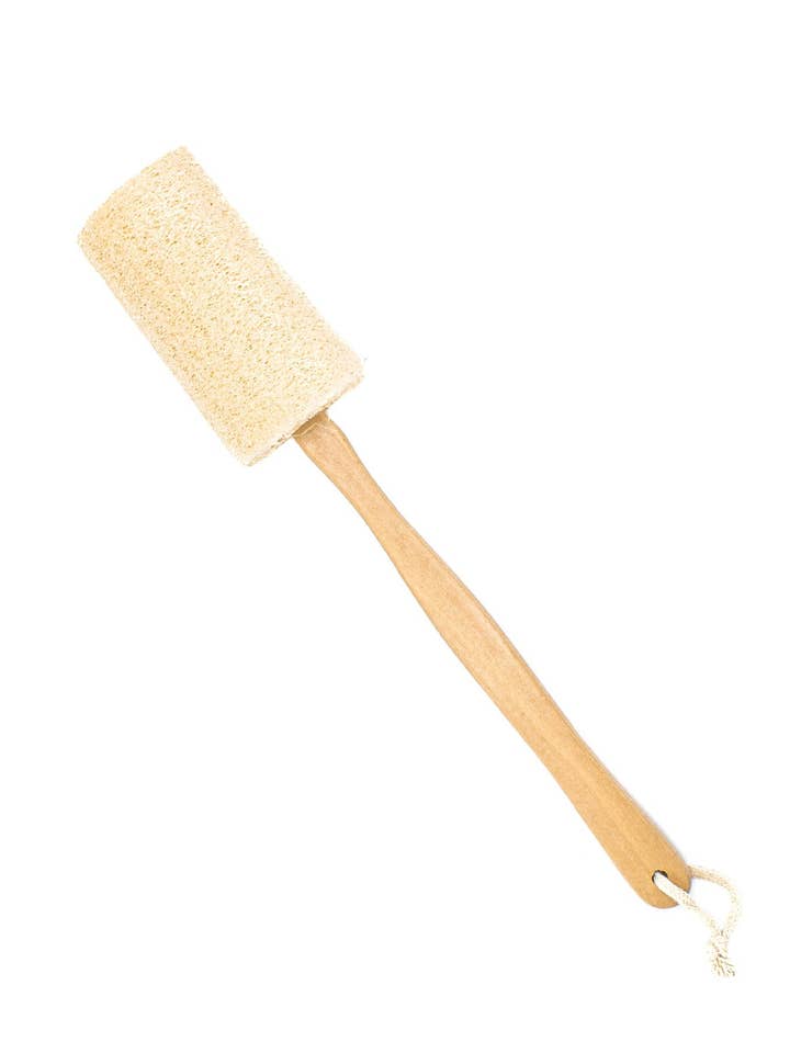 Loofah Bath Brush for wholesale by Soapology