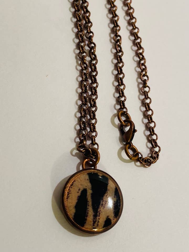 Recycled Penny Pendant for wholesale by Charlene Hall Designs