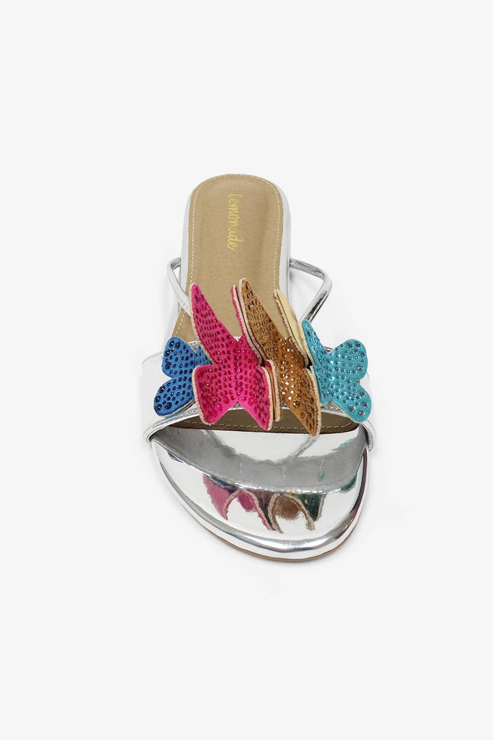 Lemonade Shoes - Venta al por mayor Sandalias - Mujer - SABETHA - Sandalias con adorno de mariposa brillante13