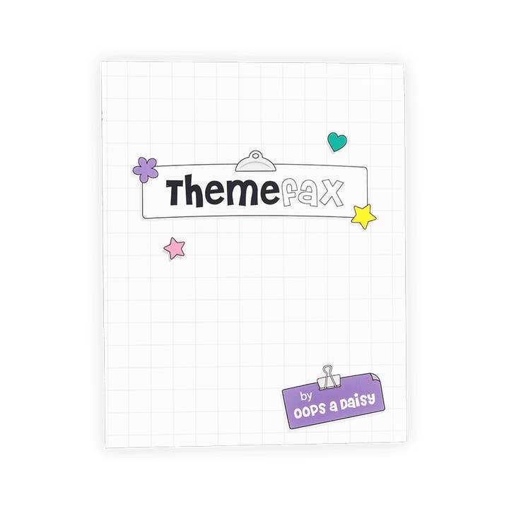 Themefax - 6-Ring Storage Binder (A5) for wholesale by Oops a Daisy UK Ltd