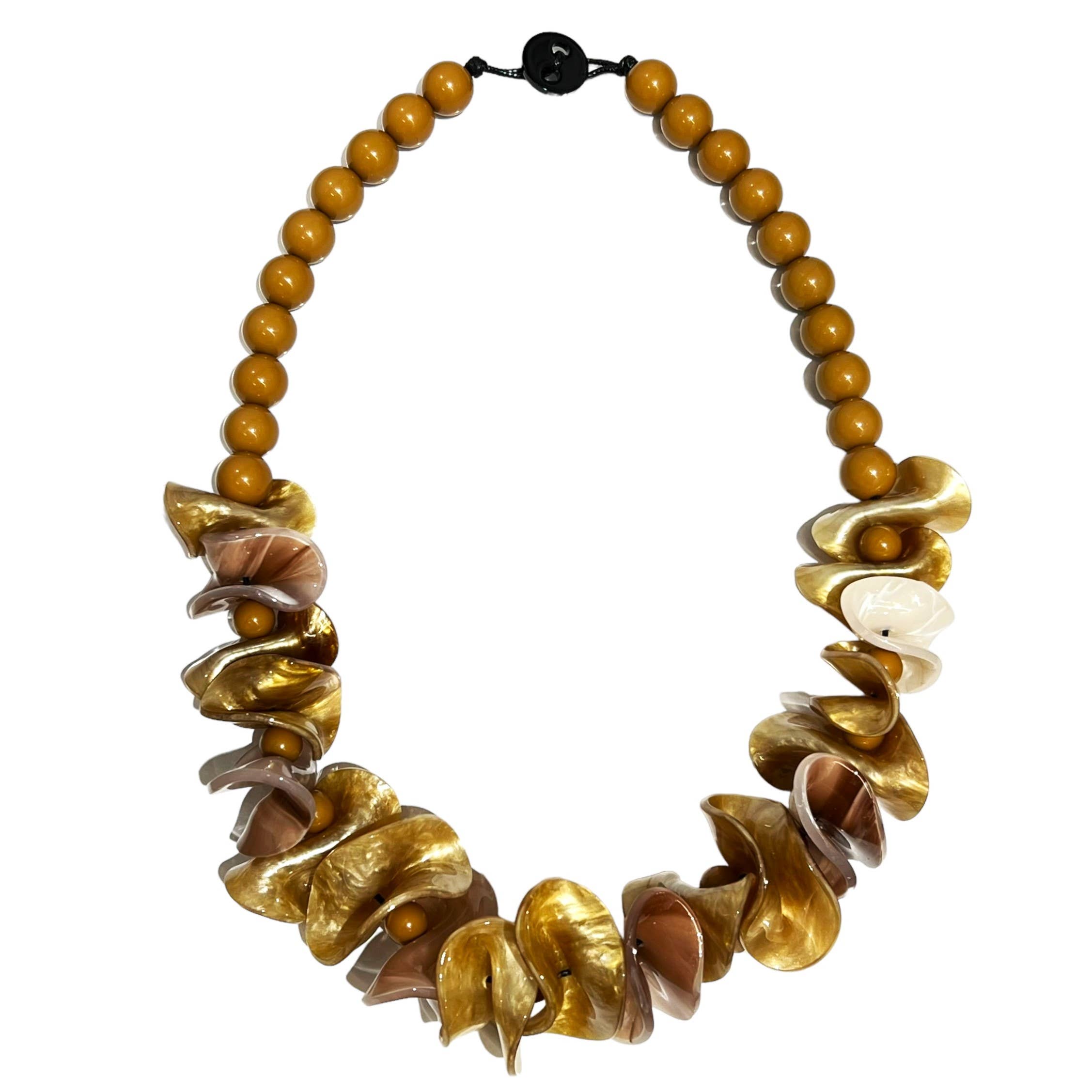 AMORINO SRL - Vente Collier de perles - Collier long en acrylique - FT23176E7830