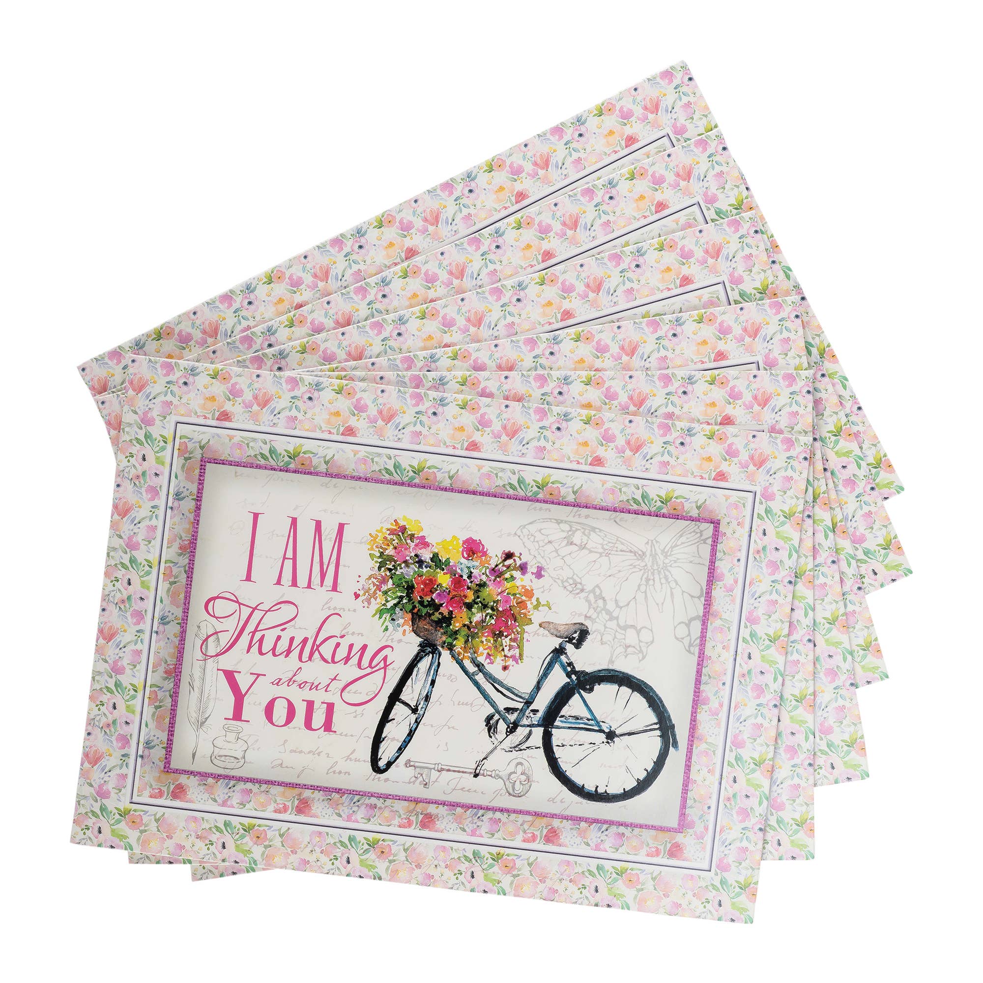Divinity Boutique - Wholesale Thinking of You Card - Single Cards: Thinking of You, Jeremiah 29:11 (Set of 6)6