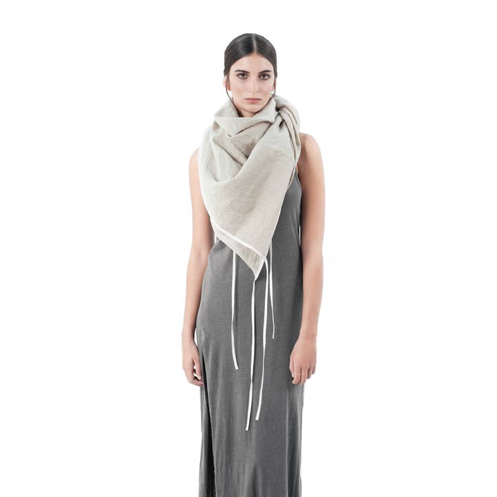 Jan Hilmer + Sparrow - Wholesale Scarf - Unisex - linen scarf