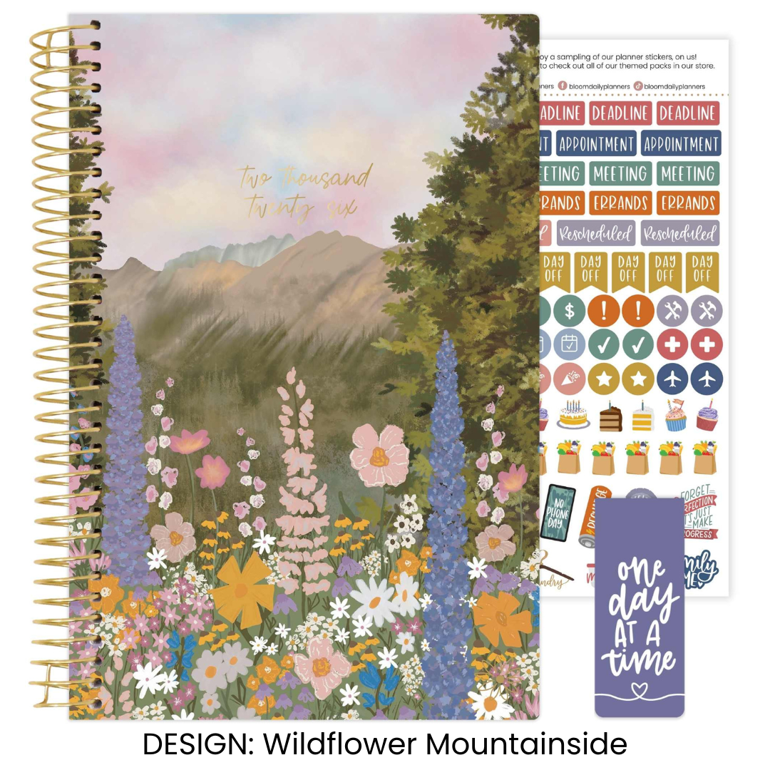 bloom daily planners - Wholesale Planner - 2026 Soft Cover Planner - 5" x 8" size18