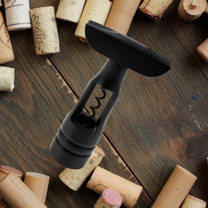 Fackelmann – wholesale Bottle/wine opener – Fackelmann Spectre auger corkscrew3