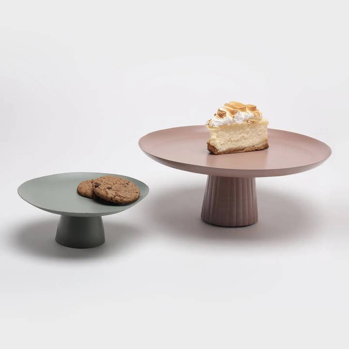 Casa Amarosa - Wholesale Cake Stand - Avisa Cake Stand-Dusty Pink, 9.44 Inches3