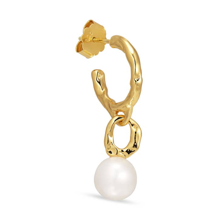 Mary Hoop With Pearl Drop for wholesale by Jane Koenig