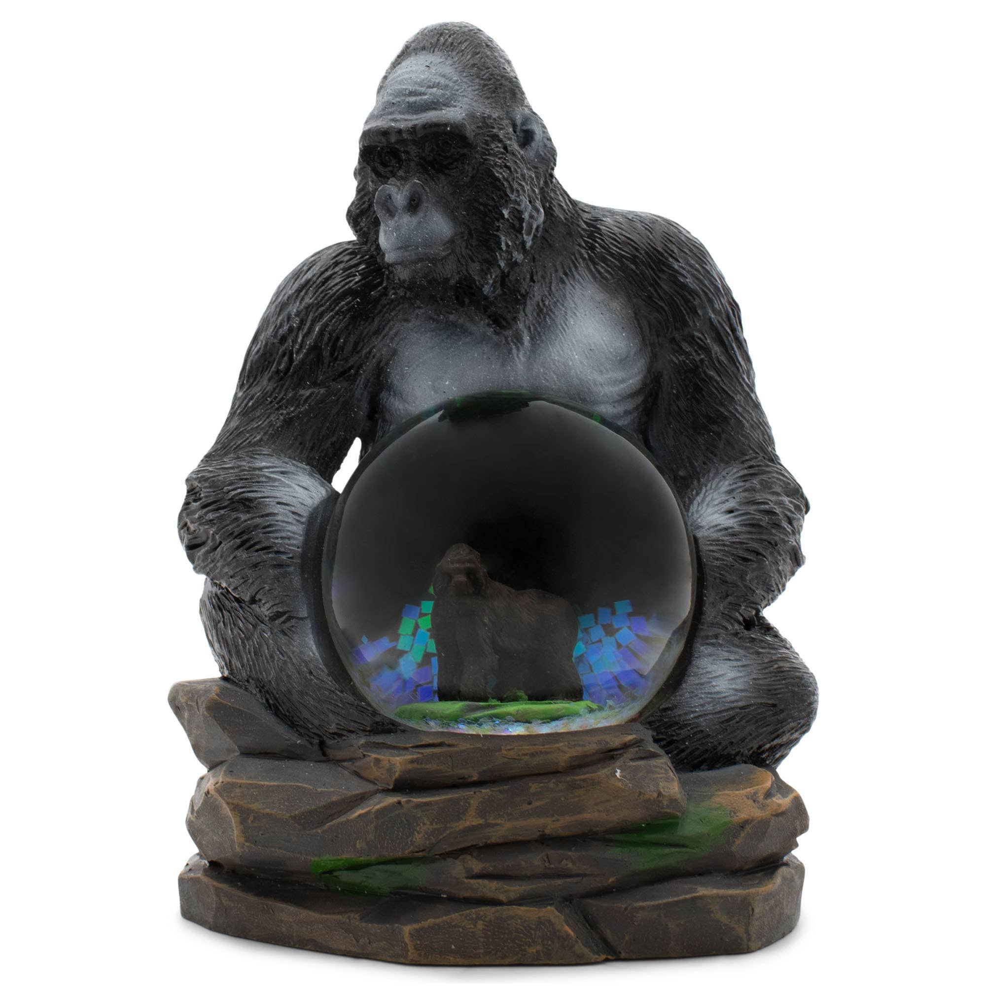 EAST AVENUE - Wholesale Snow Globe - Gorilla Mom and Baby 45MM Snow Globe0