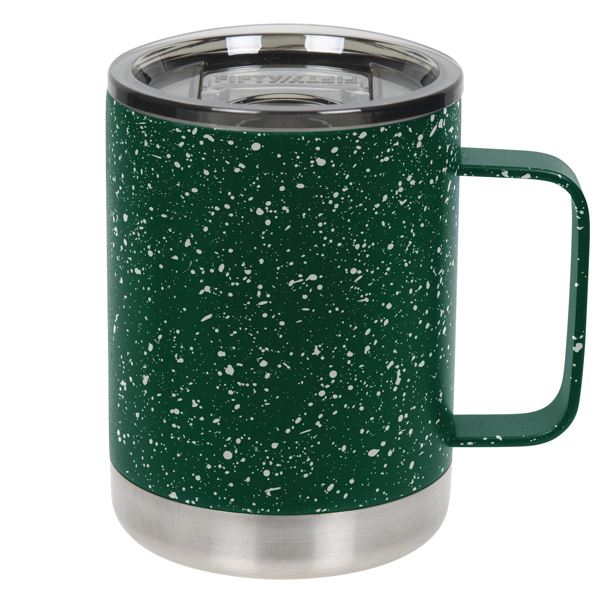 FIFTY/FIFTY - Wholesale Insulated Mug/Tumbler - 12 oz Double-Wall Vacuum Insulated Camp Mug with Slide Lid6