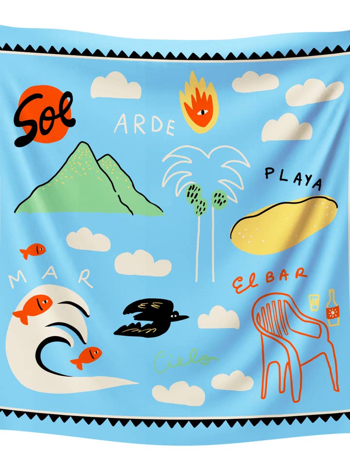 Maxi scarf THE SUMMER for wholesale by STUDIO ARDE