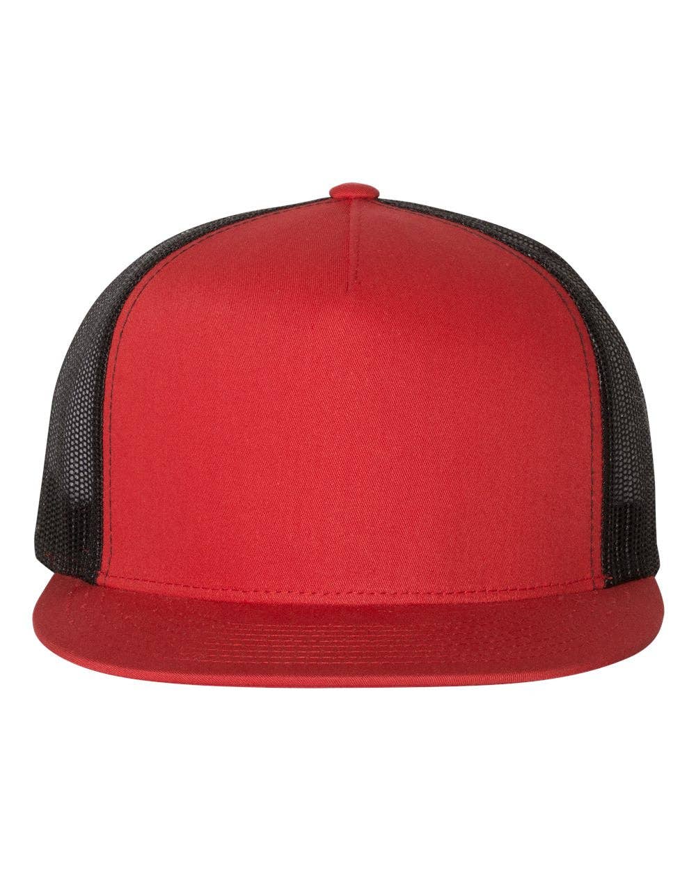 The Park Wholesale - Vente Casquette de camionneur – unisexe - YP Classics® Yupoong 6006 - Casquette trucker à visière plate - 600669