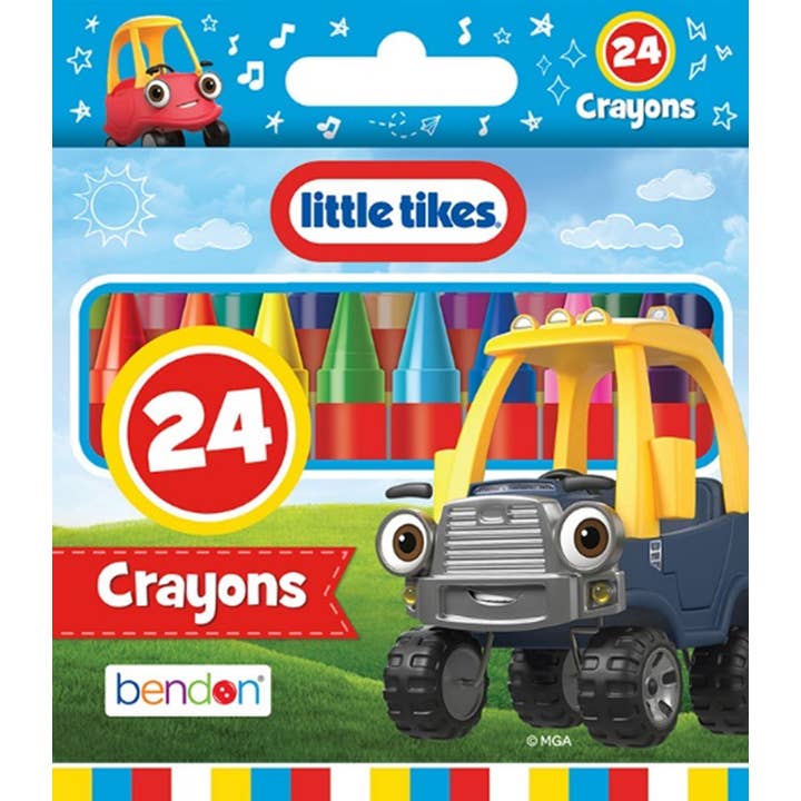 ET Products - Wholesale Crayons - Kids & Baby - Licensed Crayons 24 packs Assorted Characters5