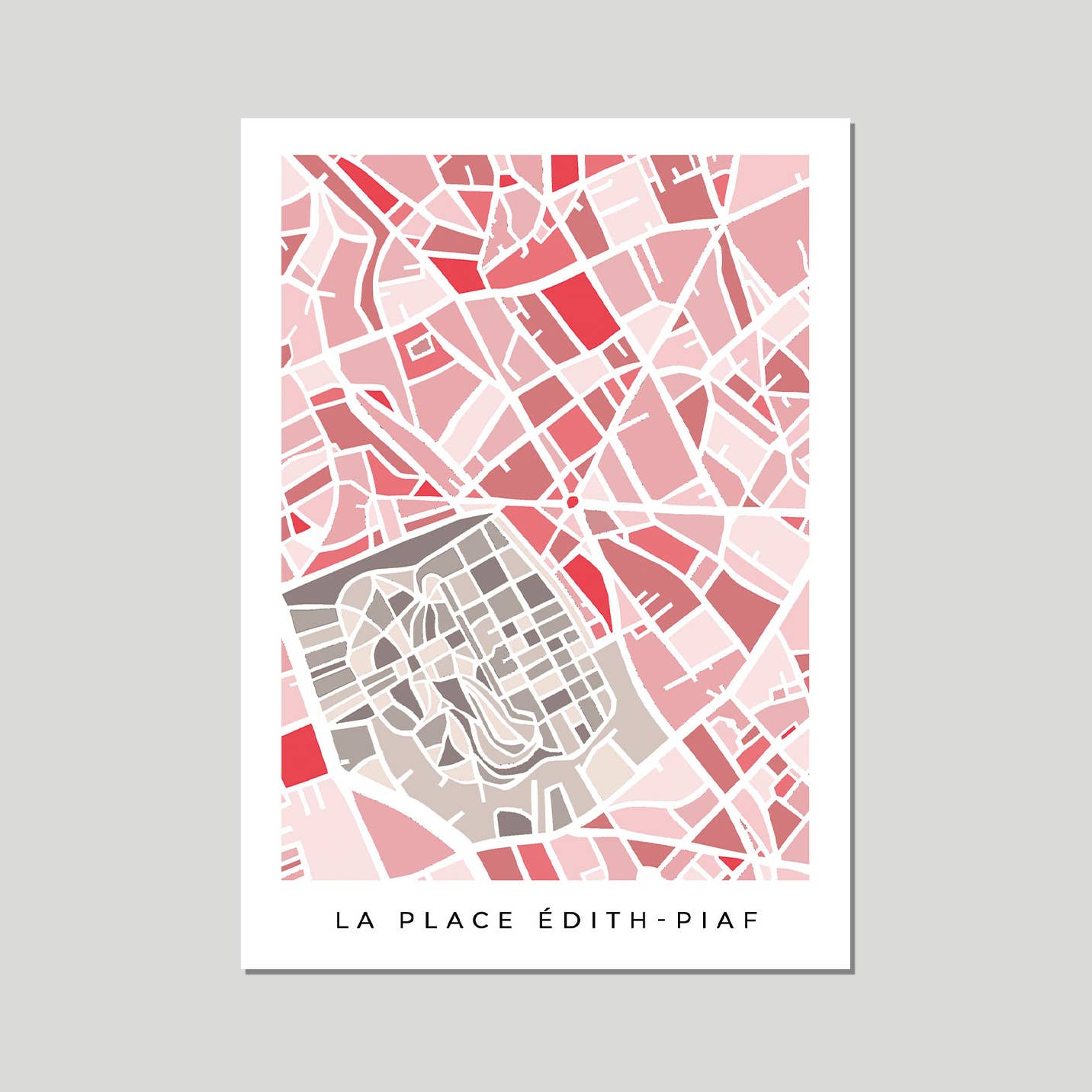 Faraway Places Paper - Wholesale Postcard Set - Paris Neighborhood Print Postcards - Set of 1411