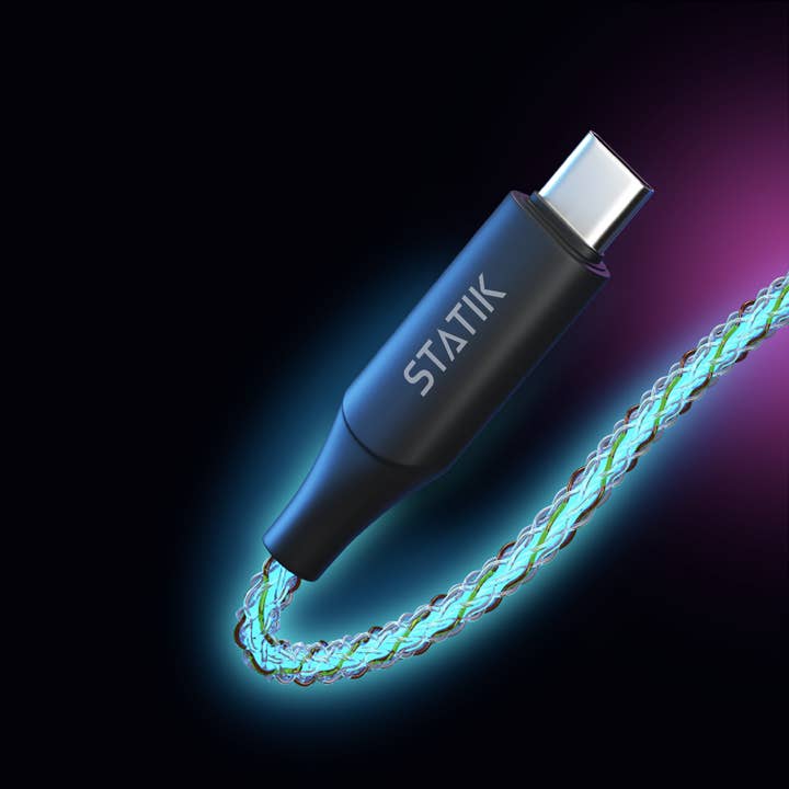 KeySmart / STATIK - Wholesale Charging cable - GloBright Braided Cable USB-C to USB-C connectors6