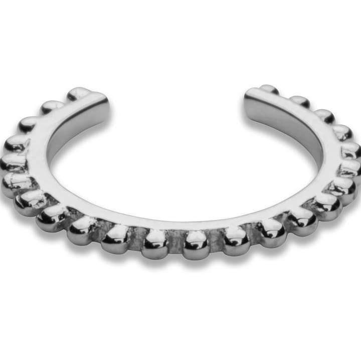 pungråtta öra manschett krona 925 sterling för wholesale av POSSUM