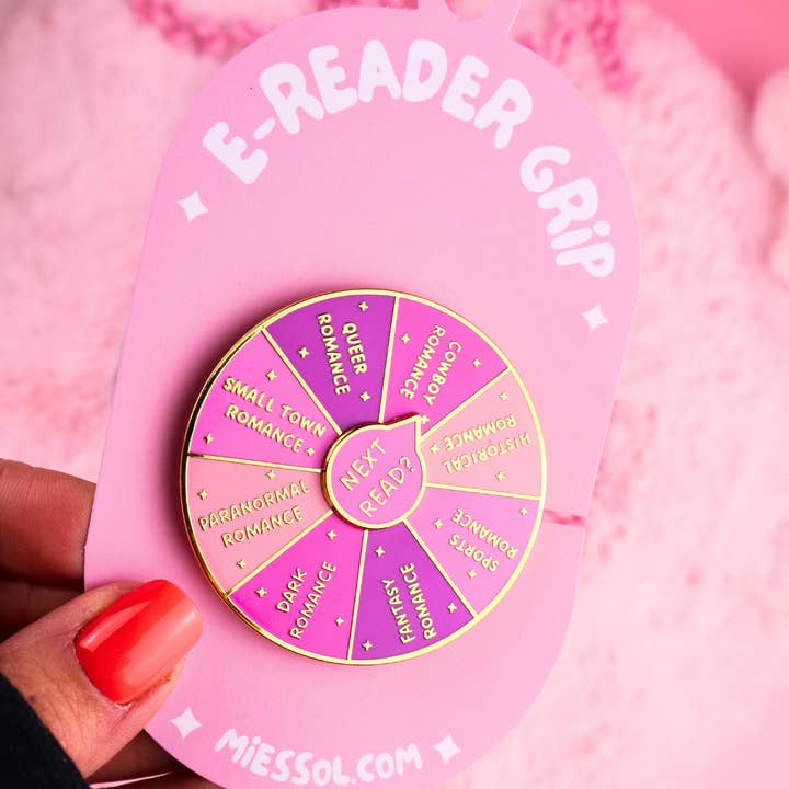 Miessol - Wholesale Book Holder - MagSafe Kindle/E-reader Wheel of Romance Books2