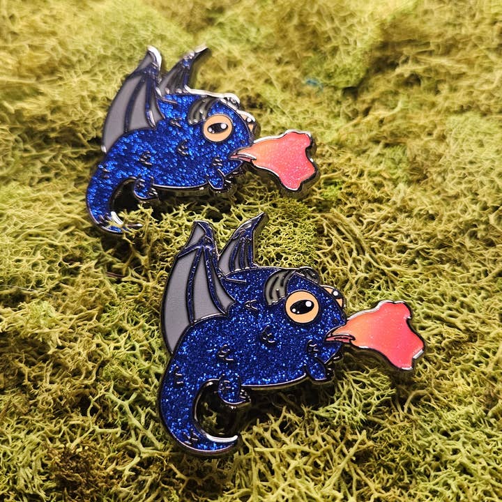 Floating Frogs - Wholesale Lapel Pin/Button - Fragon Enamel Pin