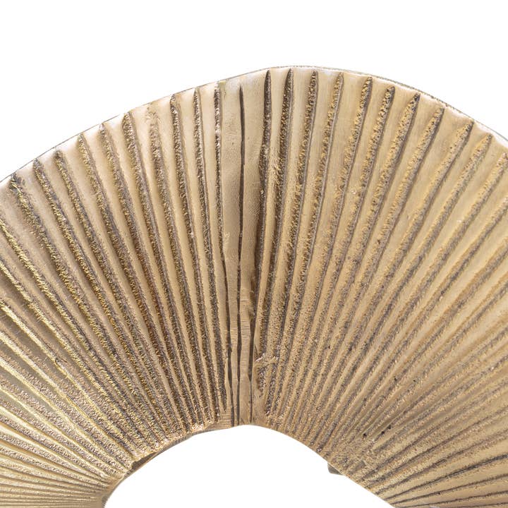 Kavana Decor by The Import Collection - Wholesale Decorative Tabletop Object - Castillo Fan Statuary