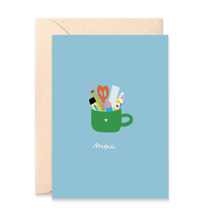 Kaart 'Bedankt Juf' voor wholesale door beeb