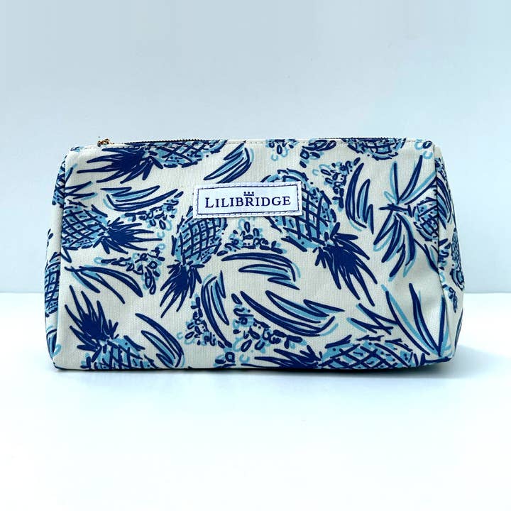 The Makeup Bag, Signature Pineapple for wholesale by Lilibridge