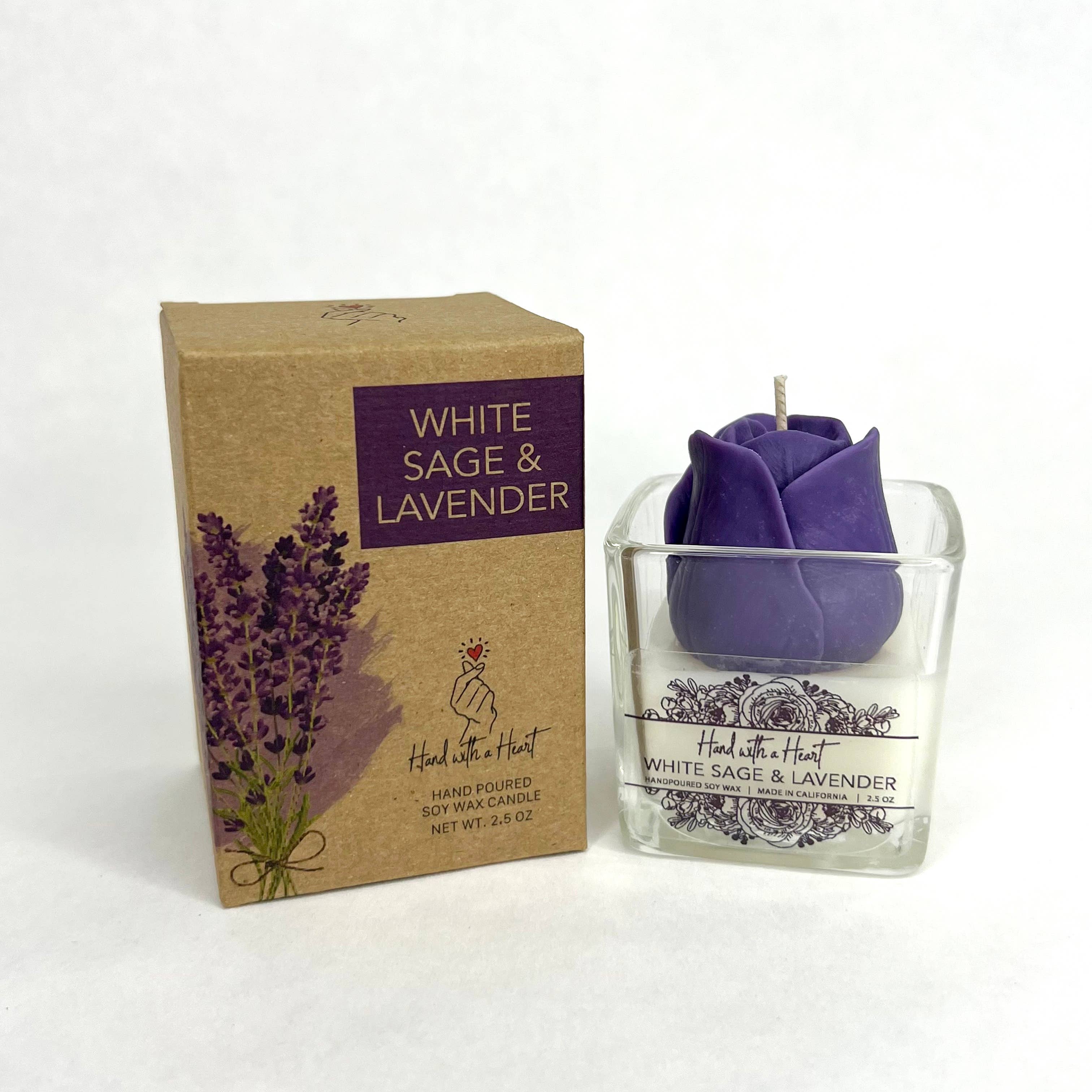 Hand with a Heart – Engroshandel Gavelys – Hvid Salvie & Lavendel Soy Wax Cand4
