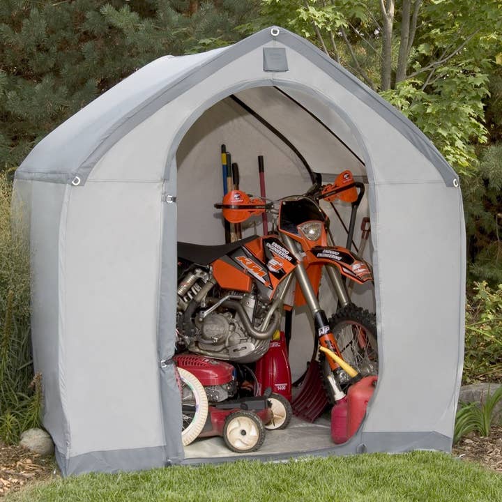 StorageHouse XL Portable Storage Shed for wholesale by FlowerHouse