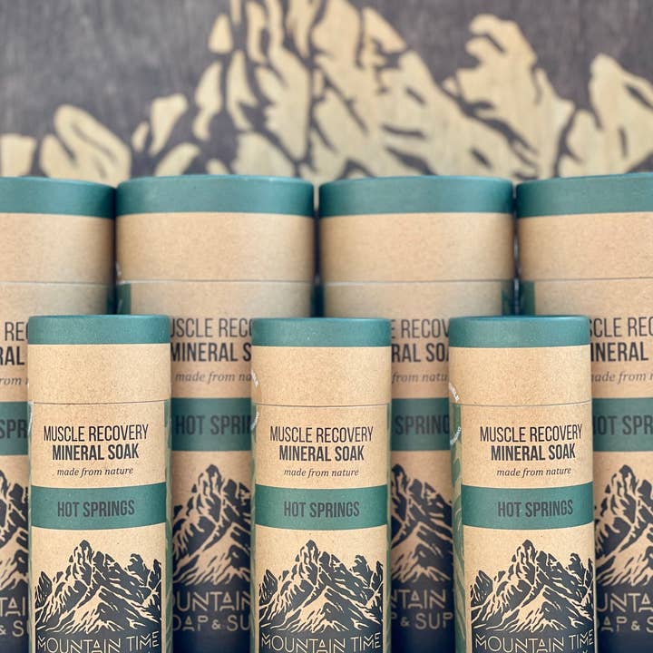 Soin minéral pour la récupération musculaire, grand 21 oz pour la vente par MOUNTAIN TIME SOAP