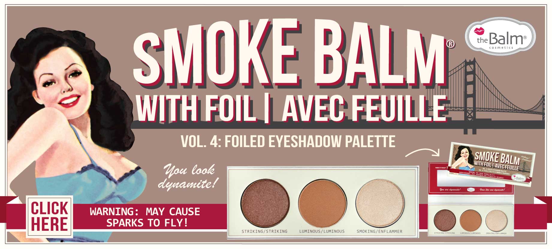 Beauty Goddess – wholesale Eyeshadow palette – theBalm SMOKEBALM® Vol. 4 Foiled Eyeshadow Palette0
