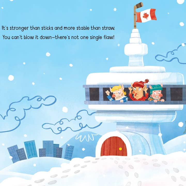 Sleeping Bear Press - Wholesale Book - Kids - The Three Canadian Pigs: A Hockey Story Picture Book