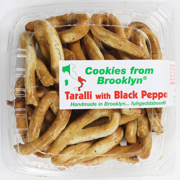Taralli Black Pepper for wholesale by Cookies From Brooklyn