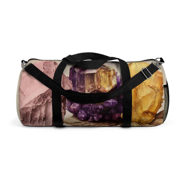 Crystal Print Duffel Bag for wholesale by Print Pothecary